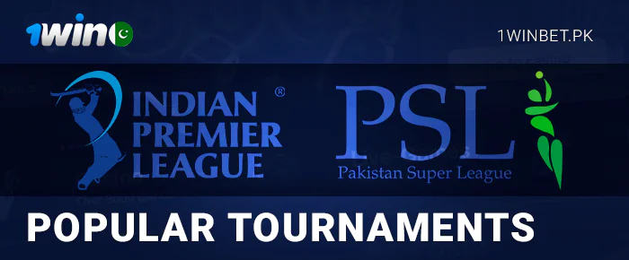 1Win پر شرط لگانے کے لیے مشہور کرکٹ ٹورنامنٹ
