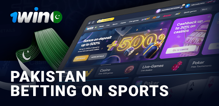 Online sports betting for 1Win players from Pakistan