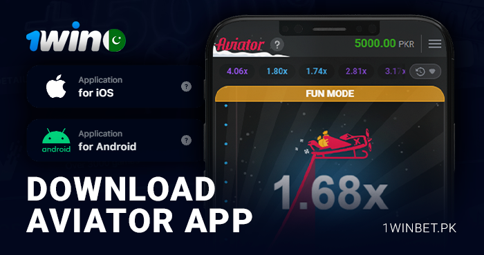 Download the 1Win app for the Aviator game