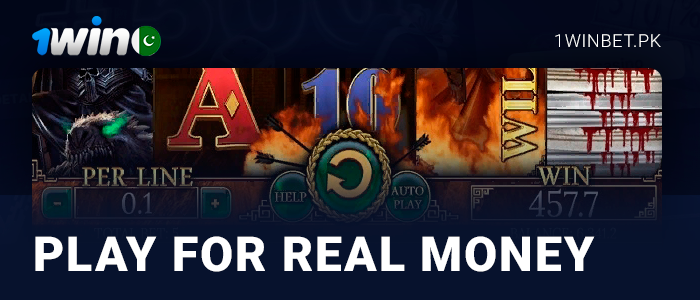 Start playing 1Win slots for real money