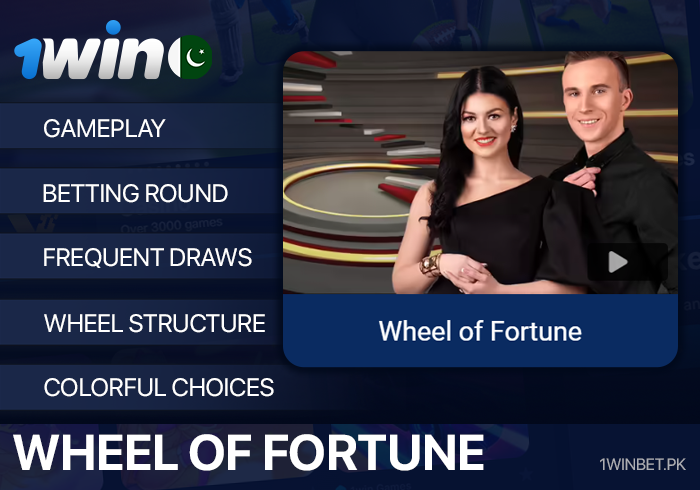 Play Wheel of Fortune at Betgames 1Win Pakistan
