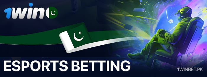 Esports betting for 1Win Pakistan players