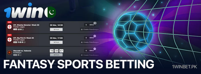 Fantasy Sports at 1Win Pakistan