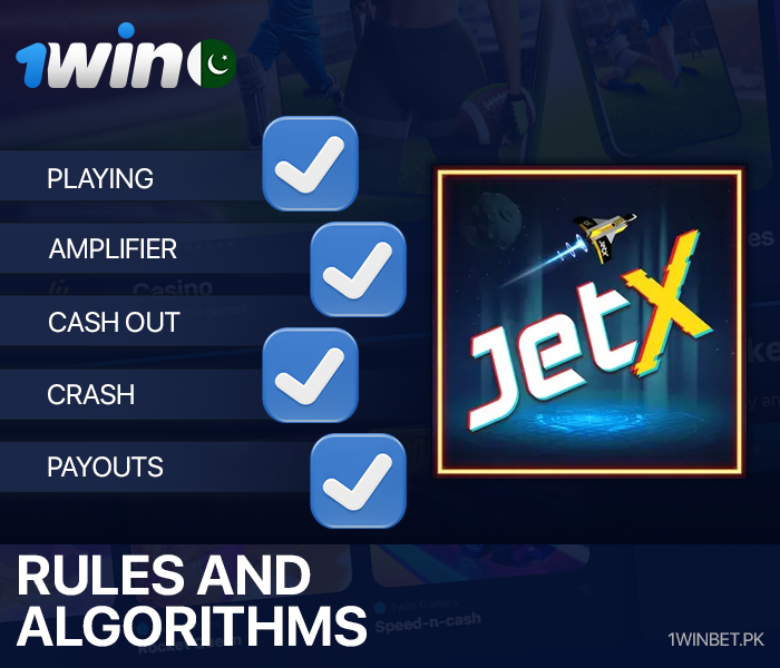1Win پاکستان میں JetX گیم کے اصول اور اصول
