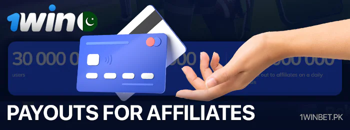 Affiliate program withdrawals in 1Win Pakistan