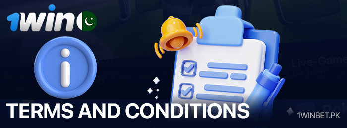 Terms and Conditions for Pakistani 1Win bettors